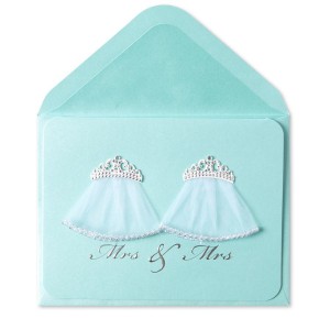 mrs and mrs papyrus wedding card