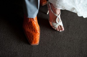 orange alligator shoe - photo from Naperville Sun-Times