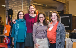 Alexandra Eidenberg and team of Mom+Baby