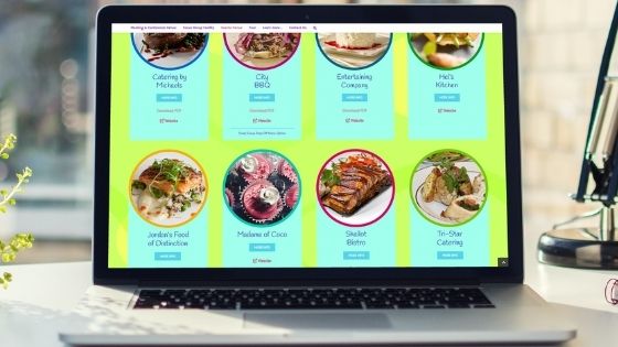 Learn more about all our event catering partners