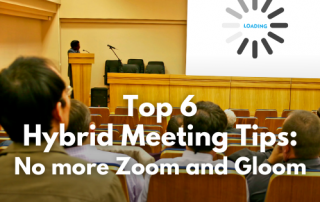 top 6 hybrid meeting tips blog titlecard