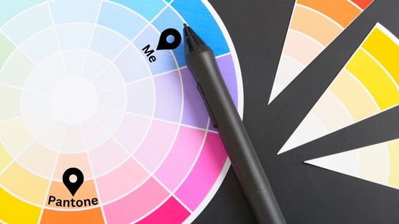 color wheel compass