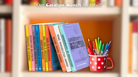 d.school design guides Catalyst Ranch bookshelf