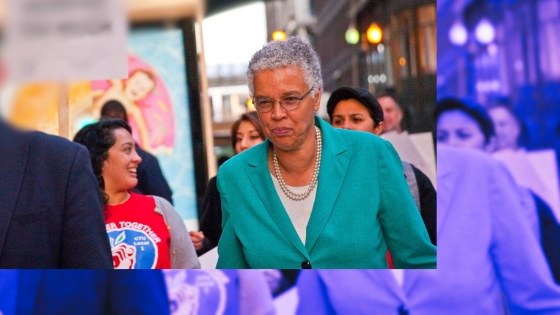 Toni Preckwinkle, Original photo by Charles Edward Miller